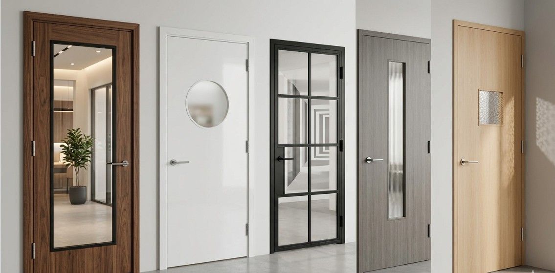 Vision Panel Glass for Doors: Types, Features & Applications