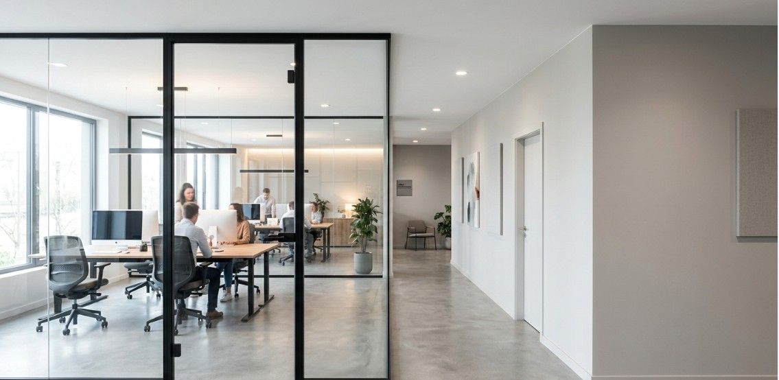 Glass Partitions vs Drywalls: Which One Is Best for Offices?